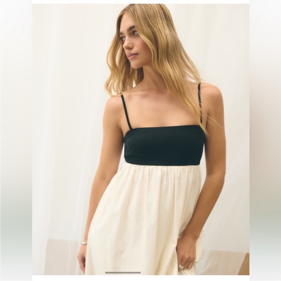 Abercrombie & Fitch Tie Back Babydoll Dress - M Petite - Picture 6 of 16